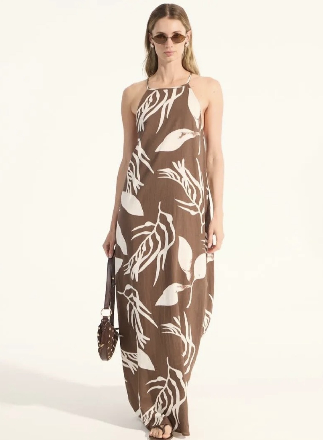 Vestido Lino Print