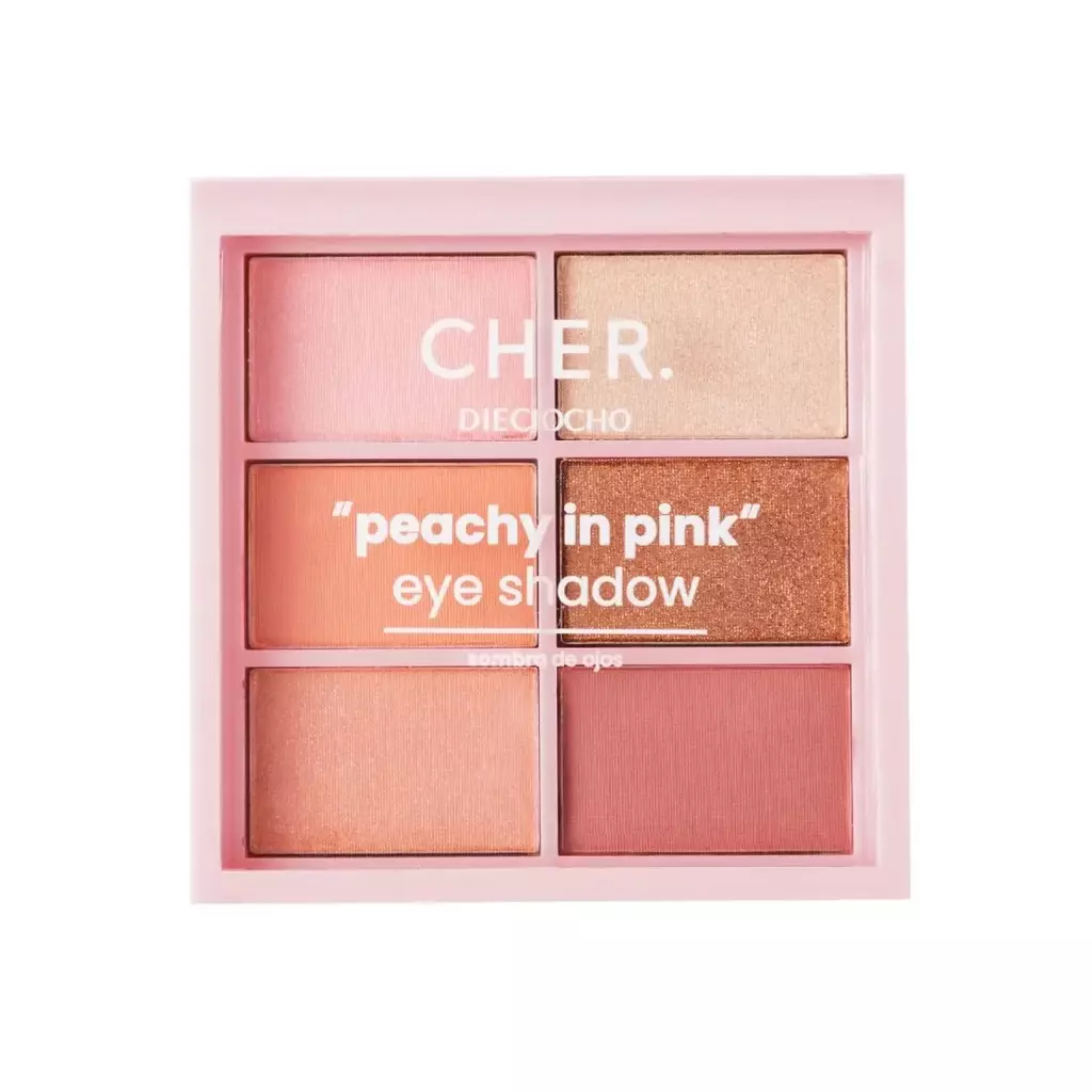 Cher Dieciocho Paleta De Sombras Peachy In Pink