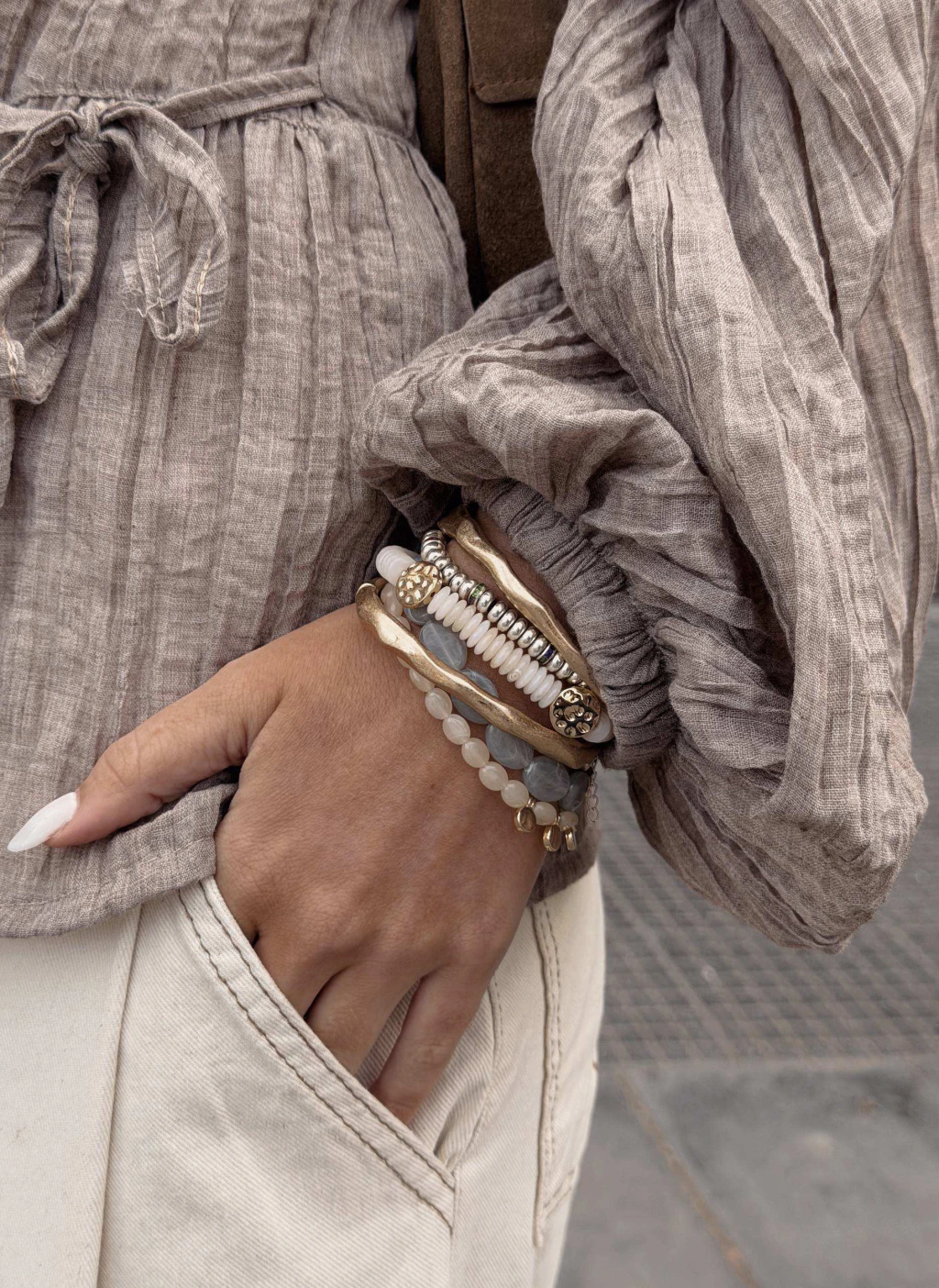 SOFT GEM BRACELET X3